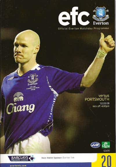 Everton FC v Portsmouth FC